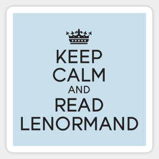 Keep Calm and Read Lenormand Magnet